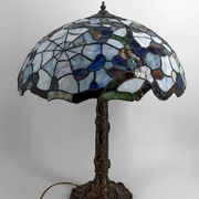 Important Art Nouveau table lamp – Tiffany style, circa 1980