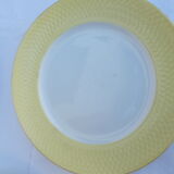 7 assiettes plates vintage Orches moulin de loups