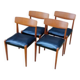 4 Scandinavian chairs from the 60s