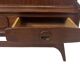 Vintage teak wall cabinet with flap door 1960s design wall unit