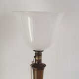 Light oak Mazda lamp, Art Deco