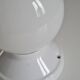 Opaline glass and ceramic wall light
