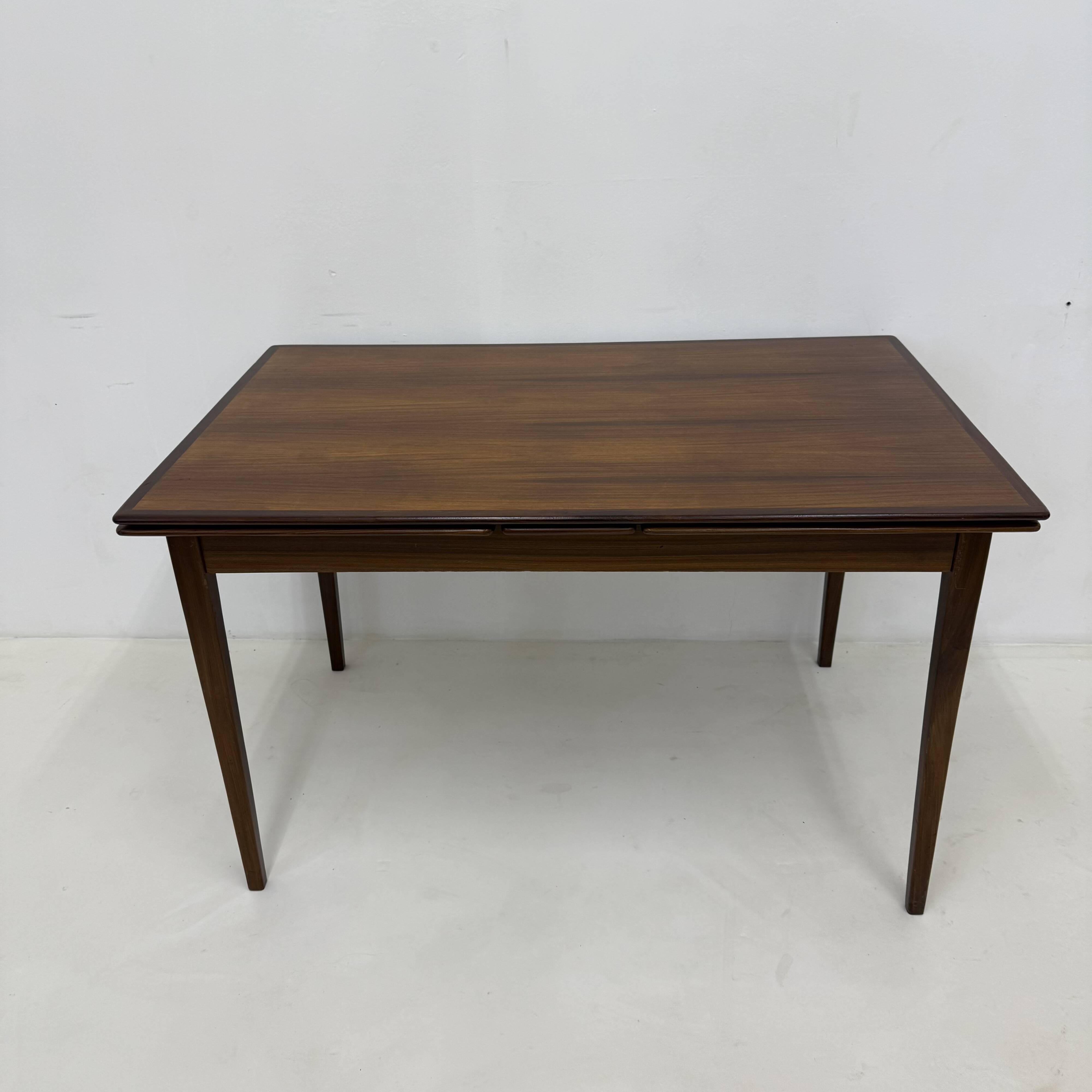 Vintage extendable wooden dining table , 1960's