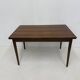 Table à manger extensible vintage en bois, années 60