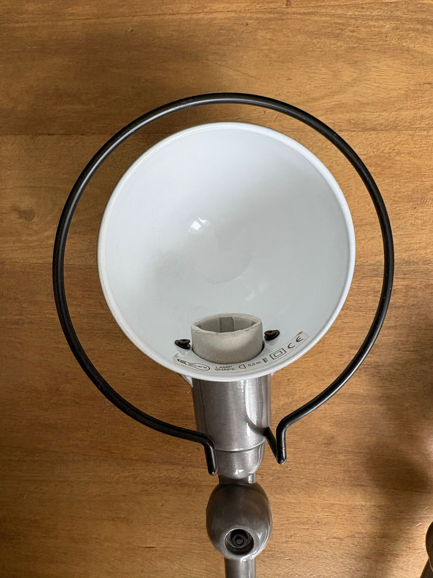 Lampe Jieldé Signal Édition Limitée 60 ans – Acier Brossé – N°6236