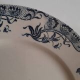 6 Sarreguemines flat plates, Roxanne model