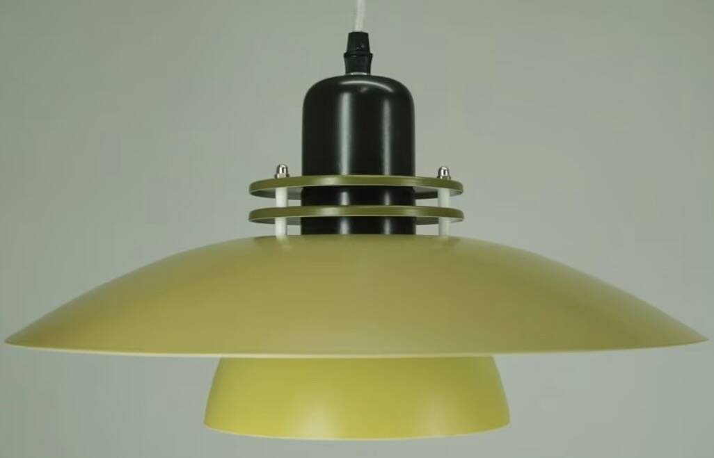 Belid hanglamp refurbished Scandinavisch groen
