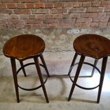Set of 2 vintage bar stools