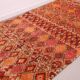 Tapis marocain vintage rare 203 x 392 cm - Tapis en laine berbère - Tapis ancien fait à la main