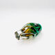 Vase Josef Hospodka - Sommerso - Amber & Emerald Green - Circa 1960