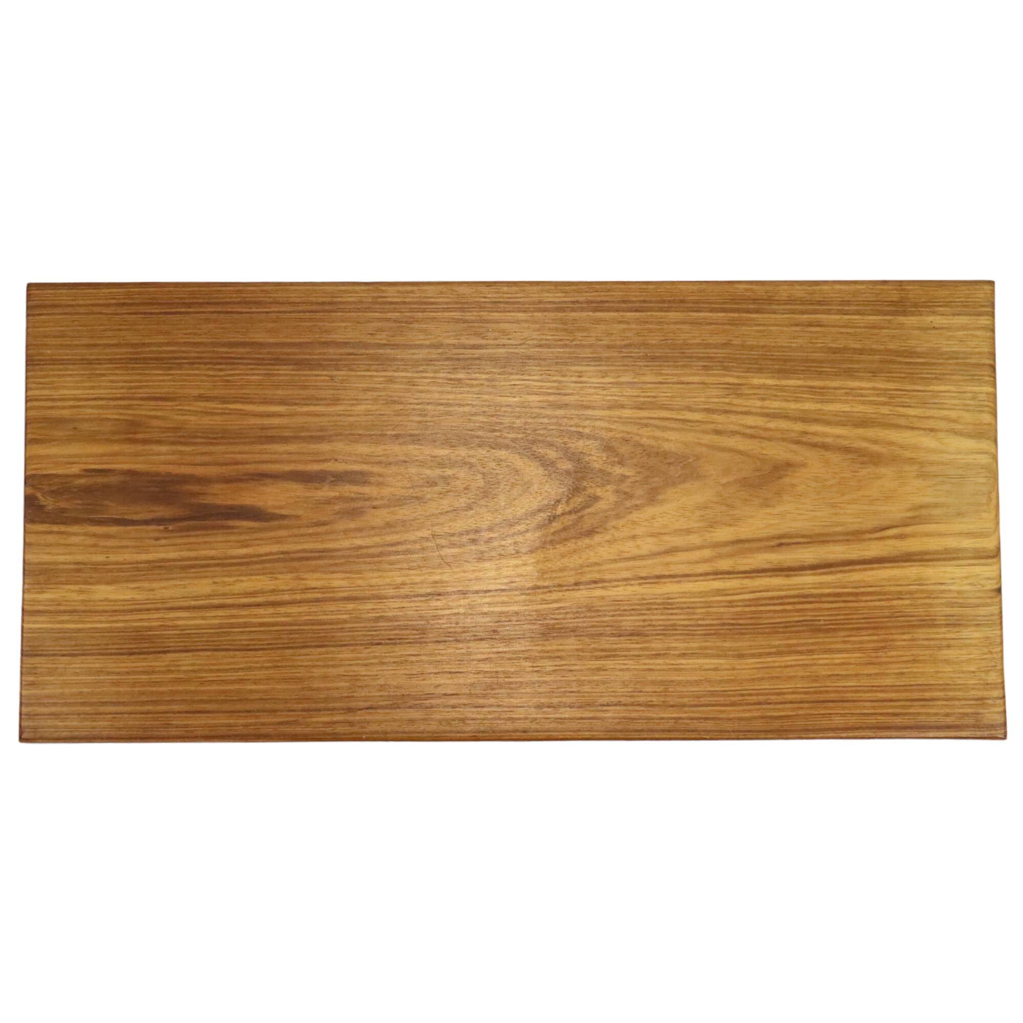 Vintage Solid Teak Wooden Side Table Plant Table Sixties