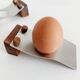 4 designer stainless steel egg cups