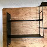 1950s wired wall string shelf