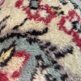 Vintage turkish rug cushion cover, 30 x 50 cm