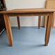Table en bois aerogommée et restaurée