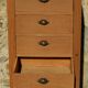 Superbe buffet chiffonnier semainier en chêne style meuble de métier