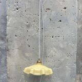 Vintage opaline portable lamp