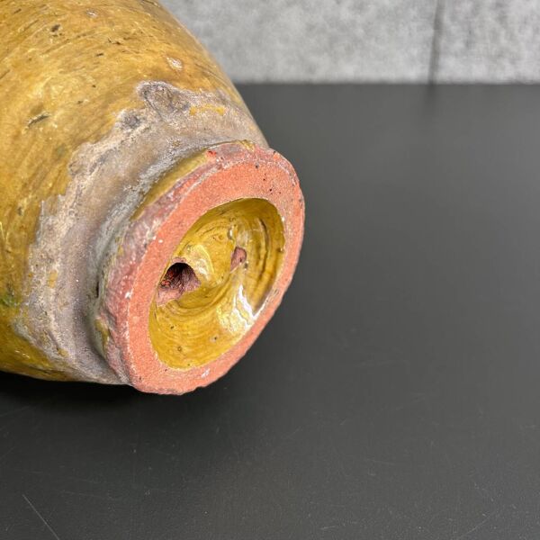 Cruche ancienne bicolore