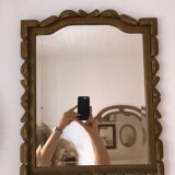 Vintage wooden mirror 47x57cm