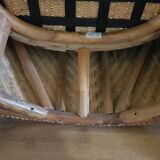 Braids colonial type armchairs