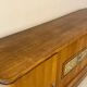 Mid-century vintage Scandinavian 1950s Art Deco Parisian sideboard oak wood