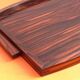 Art deco serving tray rosewood veneer / side handles