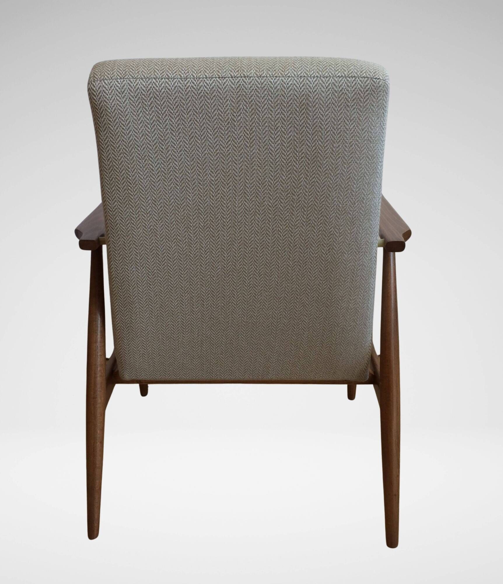 Vintage Mid Century Modern Armchair Model 300-190 by Polish Designer H. Lis from 1960s