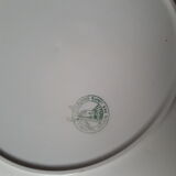 Lot de 4 assiettes plates "moulin des loups"