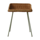 Wicker bedside table