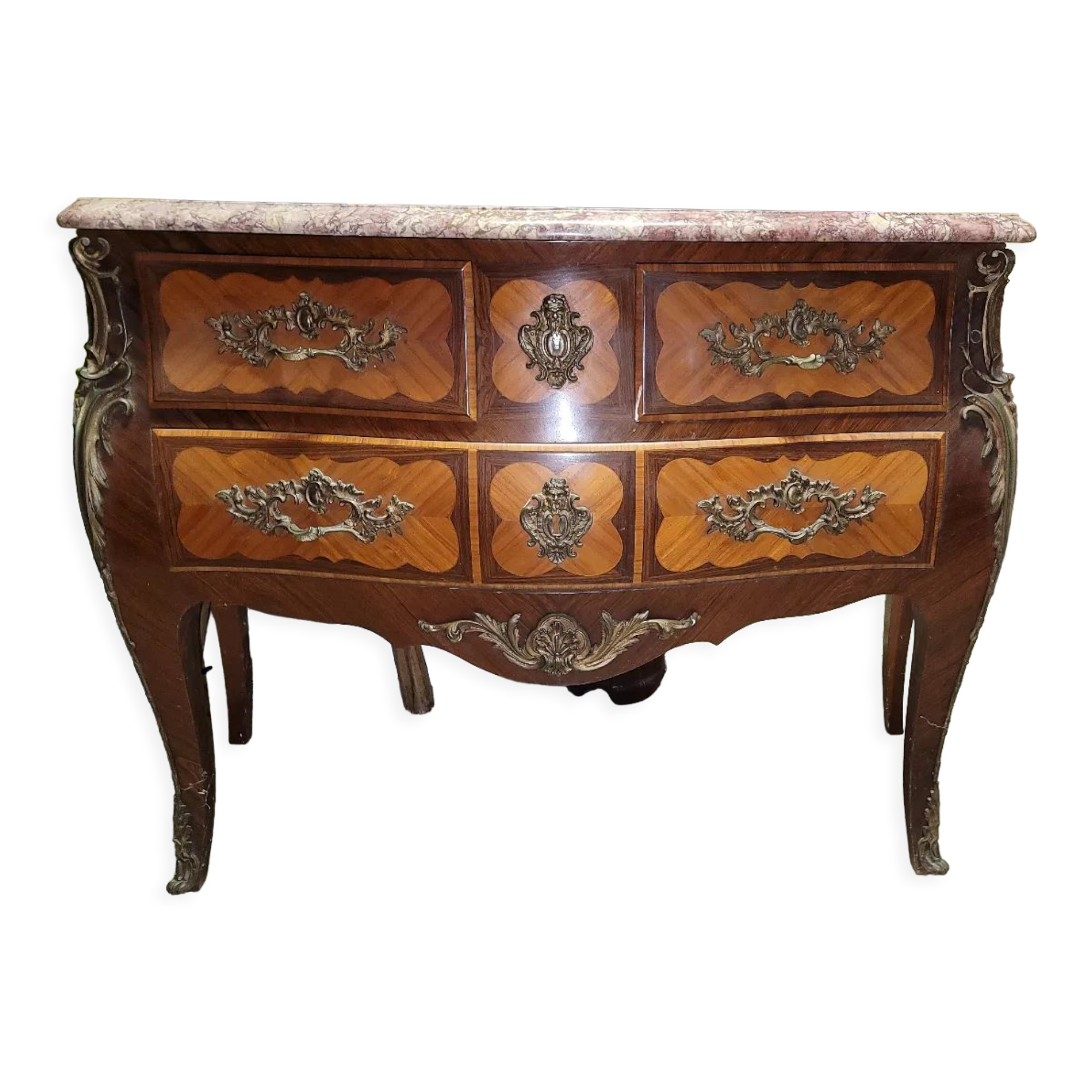 Louis XV style chest of drawers