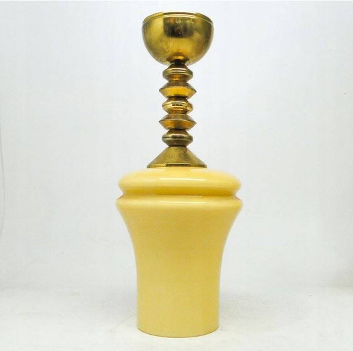 Pop-art pendant lamp, Poland, 1960s