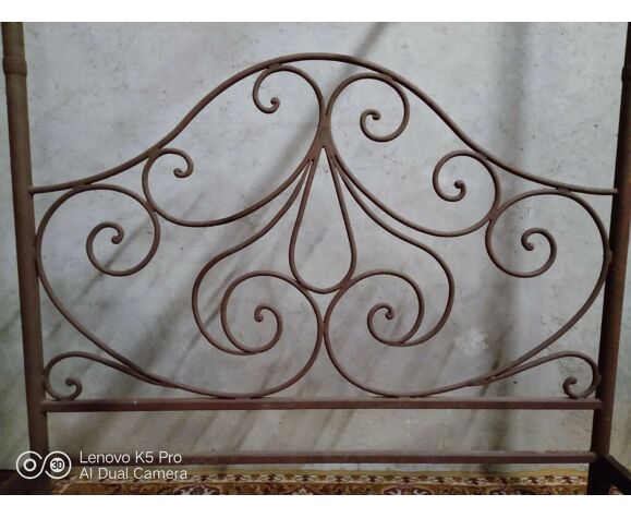 images Wrought Iron 4 Poster Bed 19th century wrought iron four poster