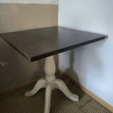 Table Carrée en Pin blanc vieilli 4 personnes