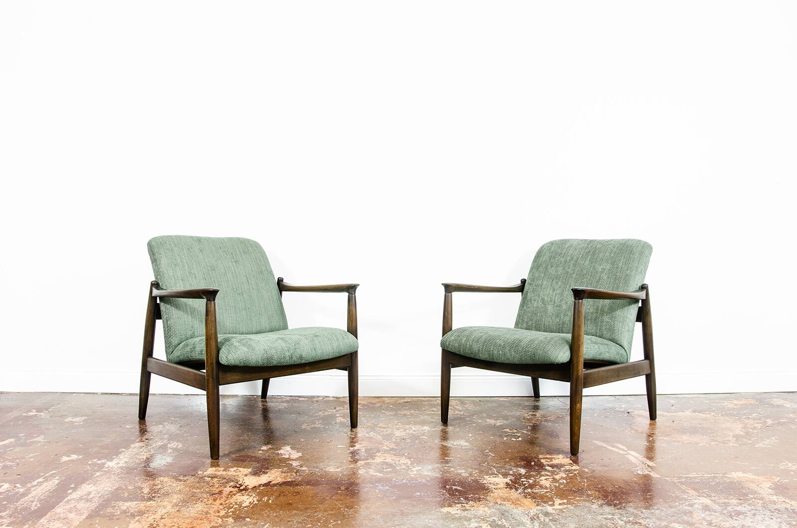 Mid-century Armchairs GFM-64 by Edmund Homa, Poland, 60's