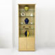 1980s birds eye maple display cabinet memphis milano style 1980s vintage