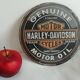 2 Vintage sheet metal plates / Harley-Davidson garage / speedwell