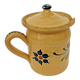 Pot à lait de Savoie en terre cuite vernissée