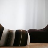 Pair of armchairs model canapouf by Pierre Cardin, Racine edition, France circa 1975