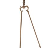 Antique Brass Fireplace Tools 19th Century