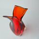 Sommerso Fish Vase by Seguso, Murano, Italy, 1970