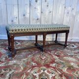 Louis XVI style bench-shaped footrest