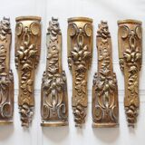 Antique French hardware, bronze ornaments