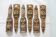 Antique French hardware, bronze ornaments