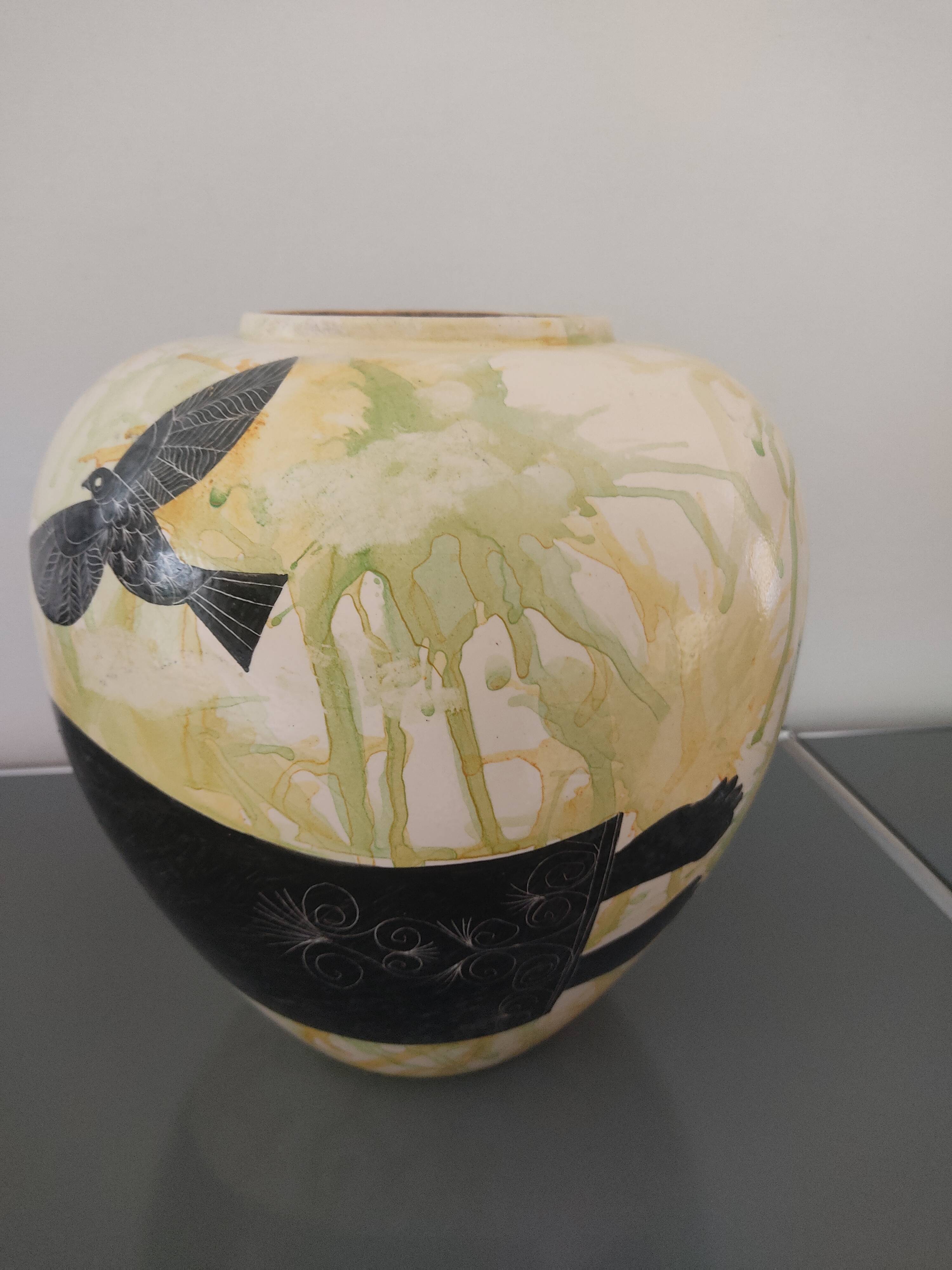 Art Deco Vase very original signed