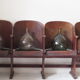 Cinema bench year 50s