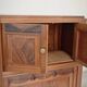 Antique wooden gramophone sideboard Art Deco France 1950