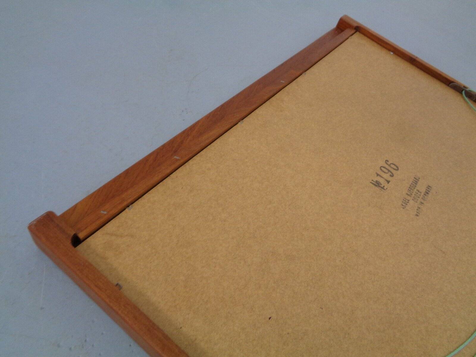 Danish No 196 Mirror in Teak by Aksel Kjersgaard, 1960s