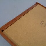 Danish No 196 Mirror in Teak by Aksel Kjersgaard, 1960s