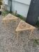Pair of antique marquetry bedside tables