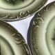 6 Gien dessert anemones opaque porcelain porcelain